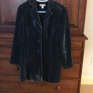 Velvet coat, size PS.